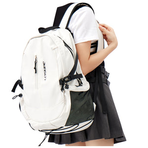 Large Capacity Preppy Backpack College School Daypack Casual Travel Knapsack