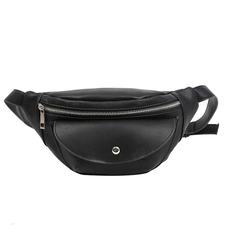 Women Banana Bags Letter Waist Bag Chest Handbag Heuptas J16