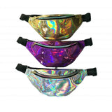 Reflective Steam Punk Leg Bag Women's Waist Pouch