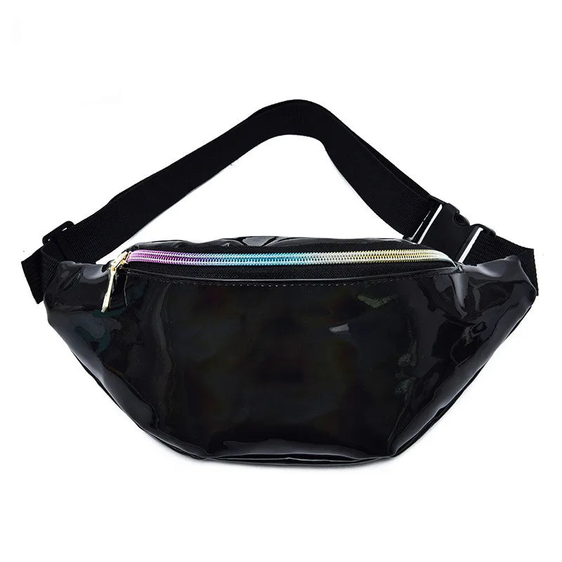 Reflective Steam Punk Leg Bag Women's Waist Pouch
