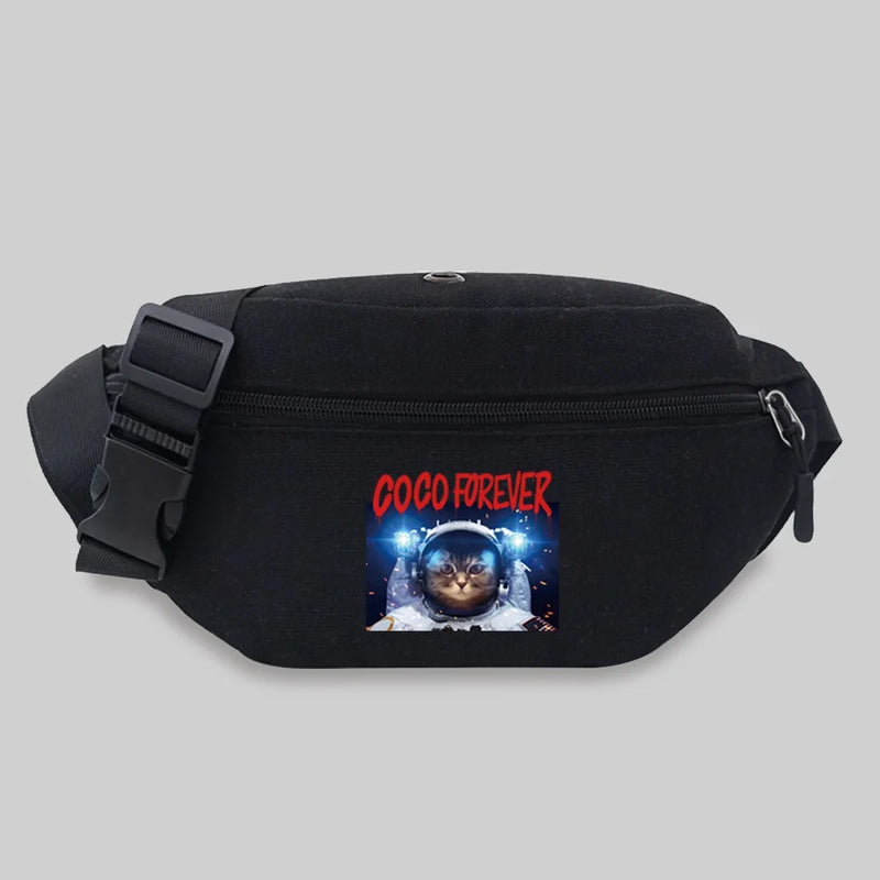 Casual Shoulder Messenger Banana Bag for Sports and Travel
