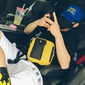 Men Streetwear Outdoor Sports Waist Bag Military Climbing Shoulder Bag