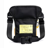Nylon Men's Waist Bag Drop Leg Pack Thigh Pouch Crossbody Shoulder Bag