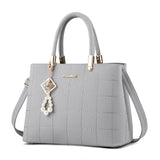 Women's PU Leather Handbags Big Capacity Euro Lady Shoulder Bags