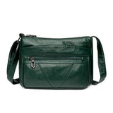 Women's Small Shoulder Bag Soft Cross-body Square Bag