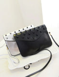 Small Rivet Women Messenger Bag for Phone & Wallet
