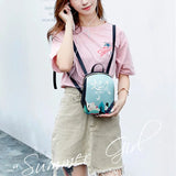 Small Backpack for School Teenager Travel Female Purse Crossbody Bag