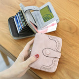 Women's Multi-Function Short Wallet Card Bag
