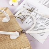 Tassel Straw Bags Rattan Weave Women Handbags Paper Shoulder