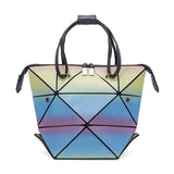 Geometric Foldable Totes Shoulder Bags for Women