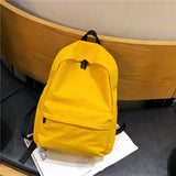 Women's Waterproof Nylon Backpack Big School Bag for Girls
