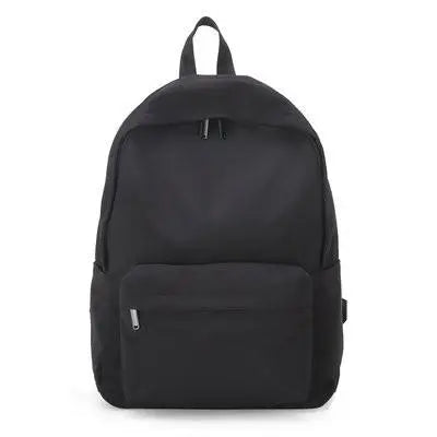 Women's Waterproof Nylon Backpack Big School Bag for Girls