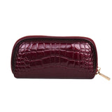 Female Stone Pattern Wallet Long Purse Leather Clutch Bag