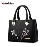 Women Shoulder Bags PU Leather Tote Messenger Crossbody Handbag