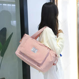 Foldable Travel Bag for Women Short Trips Yoga Swimming Fitness