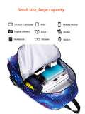 Canvas Travel Backpack with USB Charging