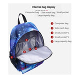 Canvas Travel Backpack with USB Charging