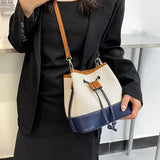 Large Capacity Bucket Bag Shoulder Crossbody Handbag for Women