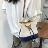 Large Capacity Bucket Bag Shoulder Crossbody Handbag for Women