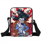 Cuphead Print Small Shoulder Bag Crossbody Messenger Book Bag