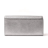 Long Women's Leather Wallet Clutch Solid Purse Genuine Leather