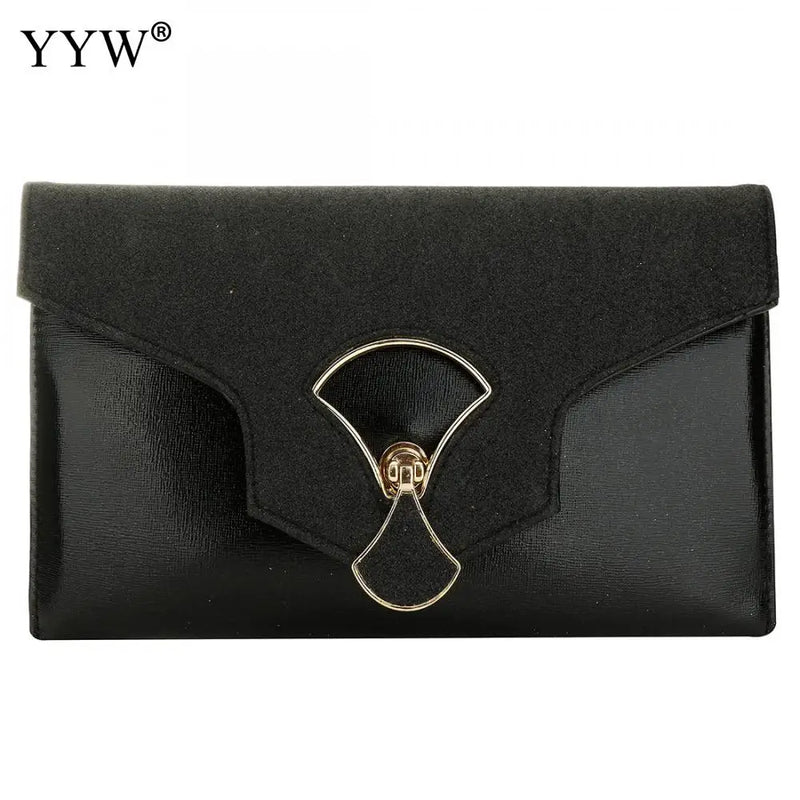 Women's Leather Evening Clutch Bag Small Purse Handbag