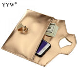 Women's Leather Evening Clutch Bag Small Purse Handbag