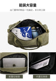 Canvas Gym Bag Travel Weekender Sports Backpack