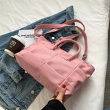 Women's Canvas Tote Bag Handbag Crossbody Shoulder Evening Bag