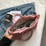 Women's Canvas Tote Bag Handbag Crossbody Shoulder Evening Bag