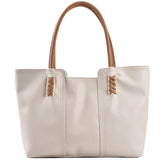 High-end Women's Portable Tote Bag Soft Leather All-match Commuter Bag