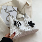 Flower Armpit Bag Chain Crossbody Shoulder Messenger Bag