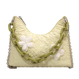 Flower Armpit Bag Chain Crossbody Shoulder Messenger Bag