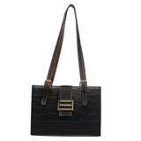 Texture Women Handbag Female Wild Shoulder Bag
