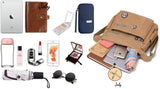 Waterproof Nylon Shoulder Bag for Women Crossbody Messenger Bag