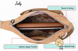 Waterproof Nylon Shoulder Bag for Women Crossbody Messenger Bag