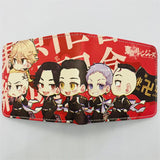 Tokyo Revengers Cartoon PU Purse Wallet for Kids