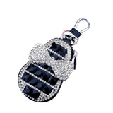 Women's Diamond Car Key Cover - Housekeeper Keychains for Bags