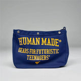 1:1 HUMAN Shoulder Messenger Vintage Canvas Casual Bags