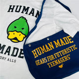 1:1 HUMAN Shoulder Messenger Vintage Canvas Casual Bags