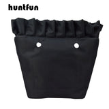 Frill Pleat Waterproof Inner Lining Zipper Pocket for Classic Mini O Bag
