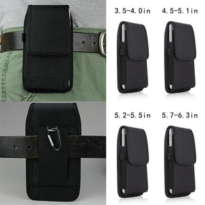iPhoneX Universal Waist Bag Nylon Belt Clip Phone Cover