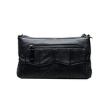Small Soft Leather Clutch Bag for Women