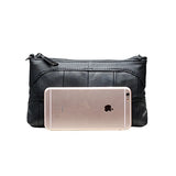 Small Leather Clutch Bag Women Cross Body Handbag