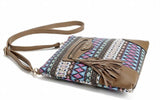 European American Printed Small Shoulder Bag Canvas Joker Messenger