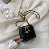 All-Match Diamond Messenger Bag Ladies Small Square Bag