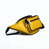 Yellow 100 Lambskin Freebag Waist Bag