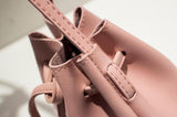 Japanese Style Women's Tasseled Barrel Bag