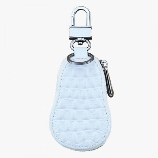 Crocodile Pattern Gourd Car Key Bag Mini Stick Diamond Key Bag Ladies Car Key Ba