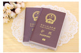 Transparent Passport Cover on Waterproof Document Bags